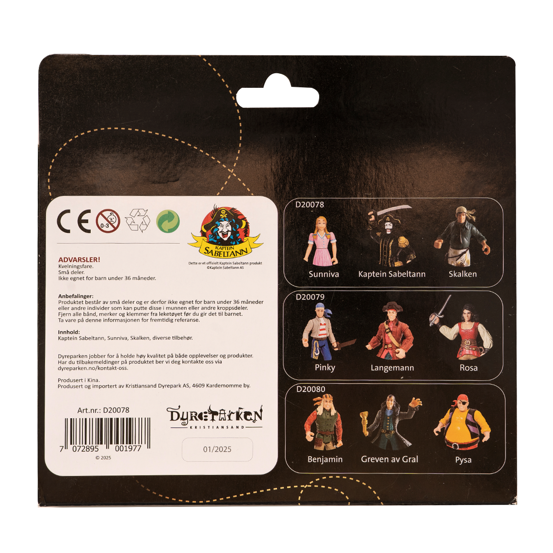 Figurer, Langemann, Pinky og Rosa - Image 3