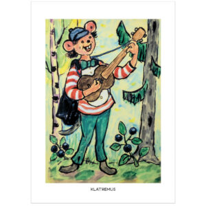 Plakat A4, Klatremus