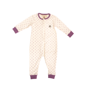 Babydress, lilla prikker - Kardemomme by