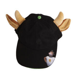 Mosk caps, med ører og horn