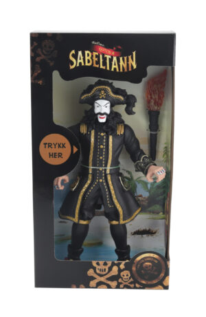 Figur med lyd, Kaptein Sabeltann - 30cm