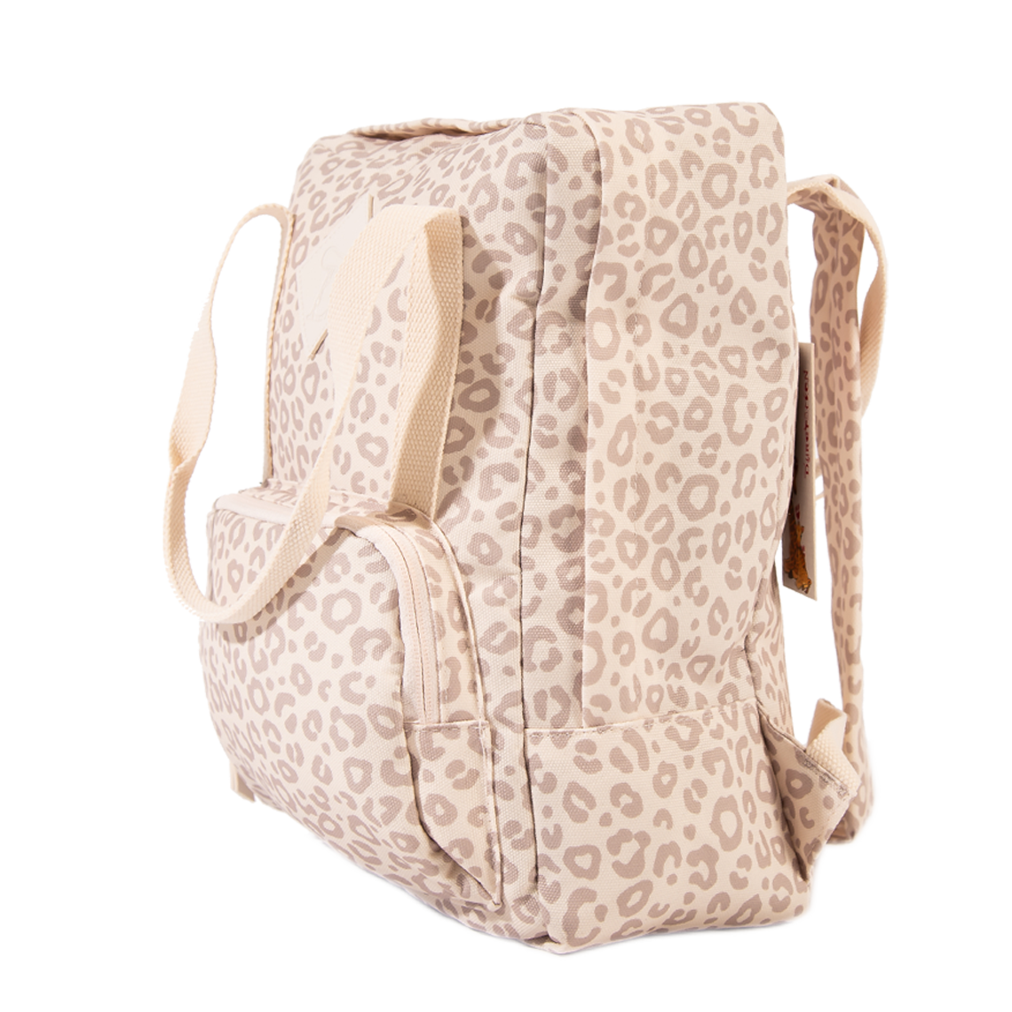 Sekk, Dyremønster beige, 15L