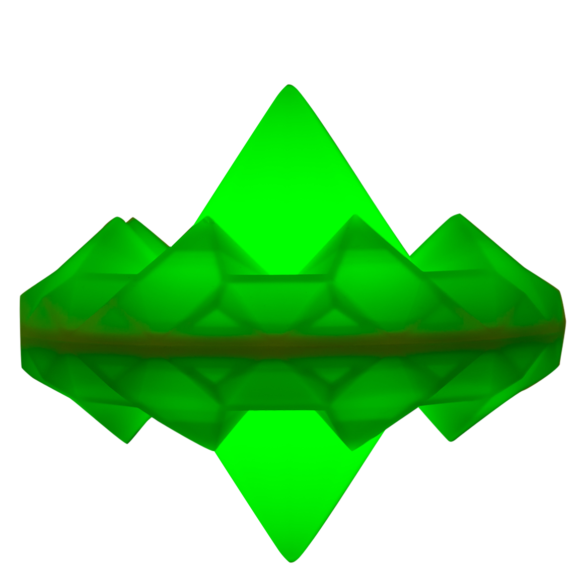 Lysende diamant