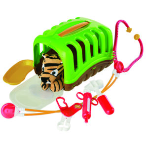 Dyrlegesett med tiger