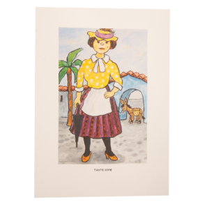 Kardemomme by plakat A4, Tante Sofie