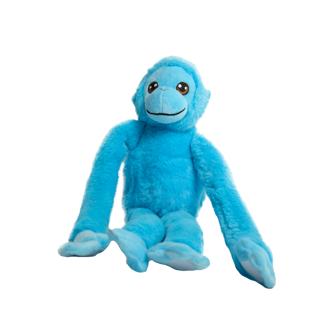 Orangutang med lange armer, blå