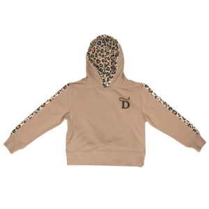 Hettegenser med leopard mønster, Dyreparken
