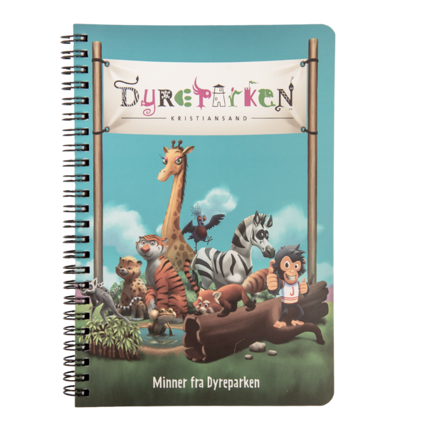Dyreparken skrivebok